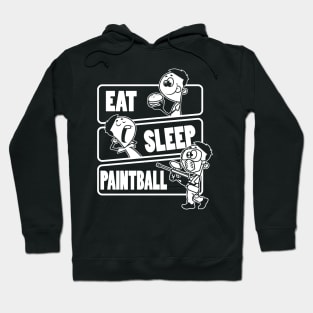 Eat Sleep Paintball - Paint baller gift design Hoodie